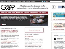 Tablet Screenshot of crop.org